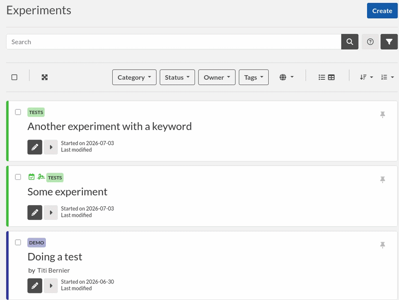 live search